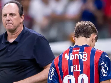 Ceni defende Dell após expulsão em Bahia x Fluminense