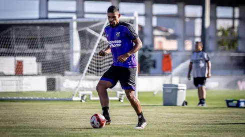 Ronald Carvalho, novo reforço do Ceará. Foto: Gabriel Silva/CearáSC

