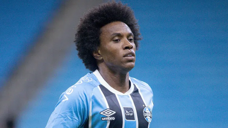 Willian em campo pelo Grêmio