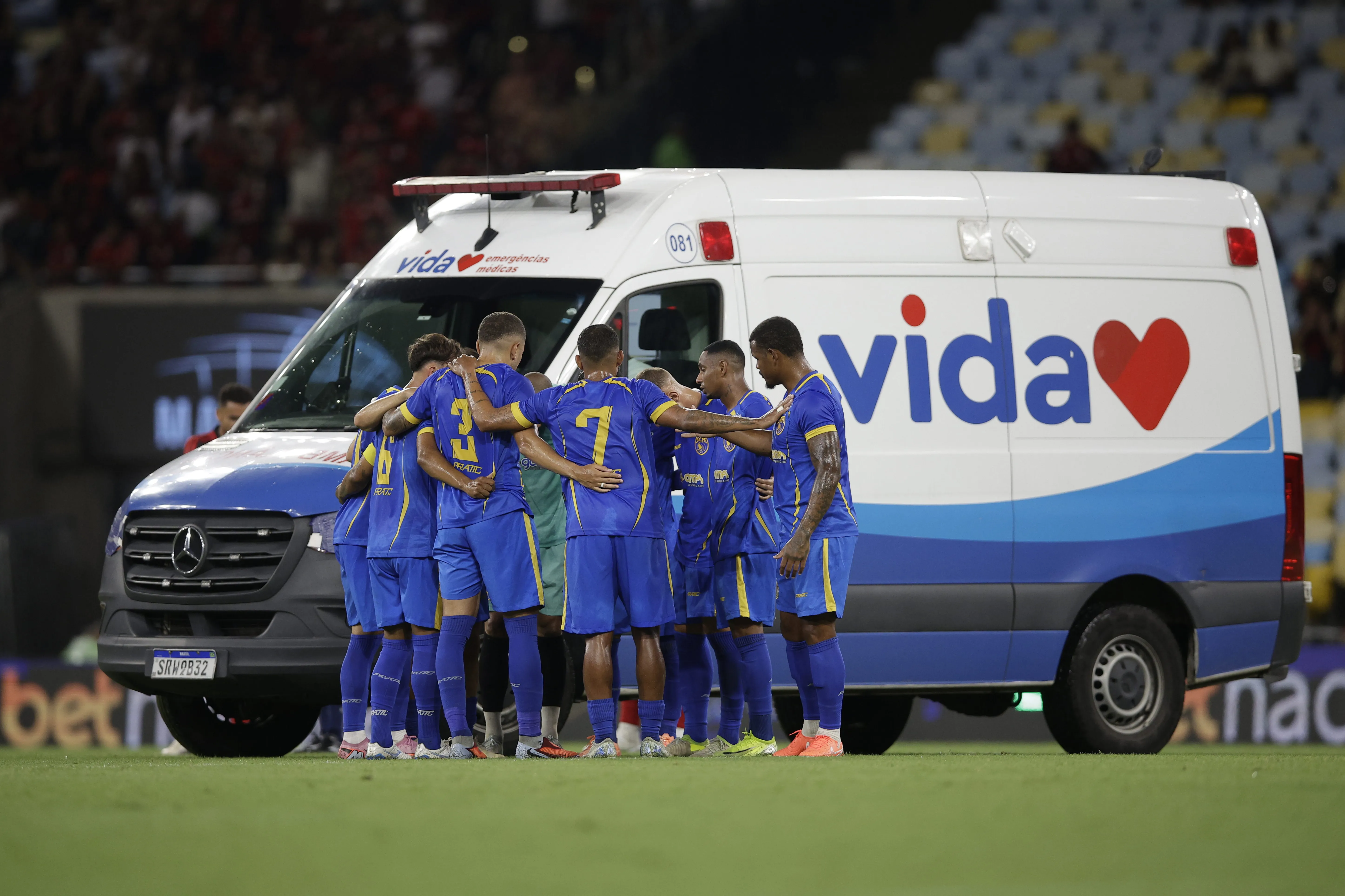 Flamengo x Sampaio Corrêa. Foto: Andre Mourao/AGIF