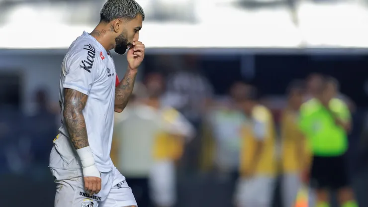 Gabigol, atacante do Santos. Foto: Marcello Zambrana/AGIF