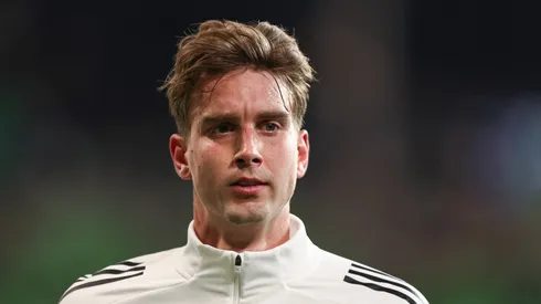 Andreas Maxso #5 of Colorado Rapids warms up prior to the MLS match between Austin FC and Colorado Rapids at Q2 Stadium on March 8, 2025 in Austin, Texas. (Photo by Omar Vega/Getty Images)
