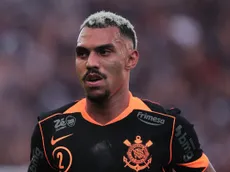 Matheuzinho rebate atitude de Flaco López após Corinthians x Palmeiras