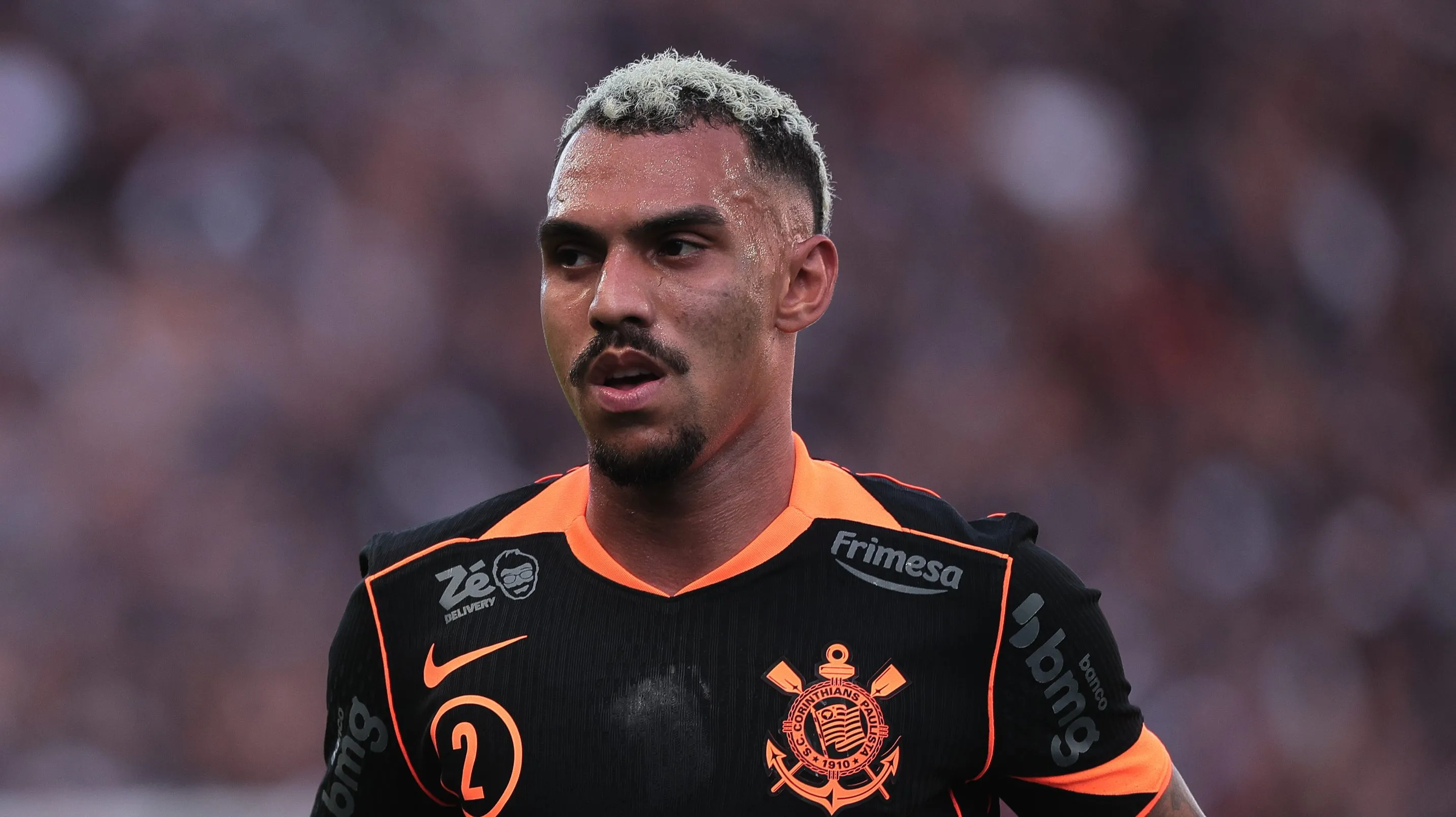 Matheuzinho virou assunto no Corinthians - Foto: Ettore Chiereguini/AGIF.