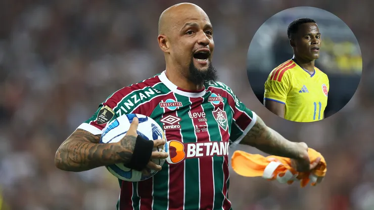 Felipe Melo em atividade pelo Fluminense. (Photo by Raul Sifuentes/Getty Images)