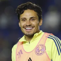 Veiga reage à ‘homenagem’ de Flaco em gol do Palmeiras