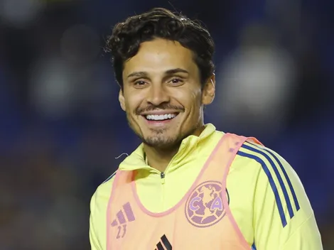 Veiga reage à ‘homenagem’ de Flaco em gol do Palmeiras