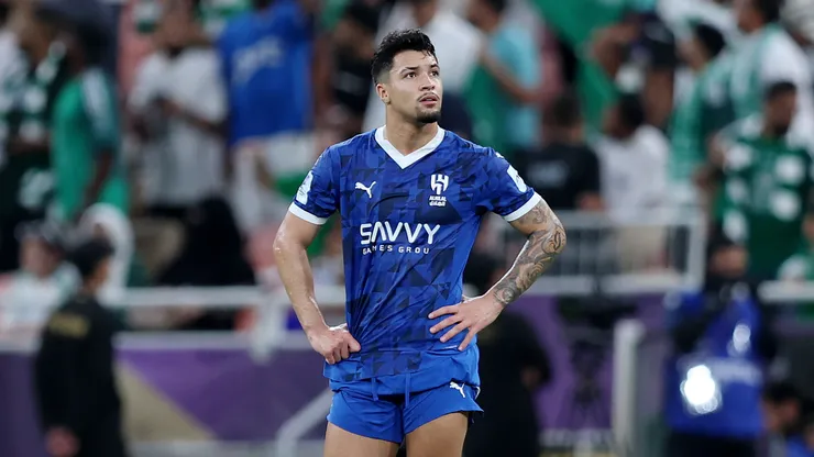 Marcos Leonardo pelo Al-Hilal. (Photo by Yasser Bakhsh/Getty Images)
