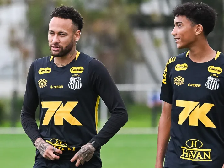 Robinho JR pode deixar o Santos no meio do ano