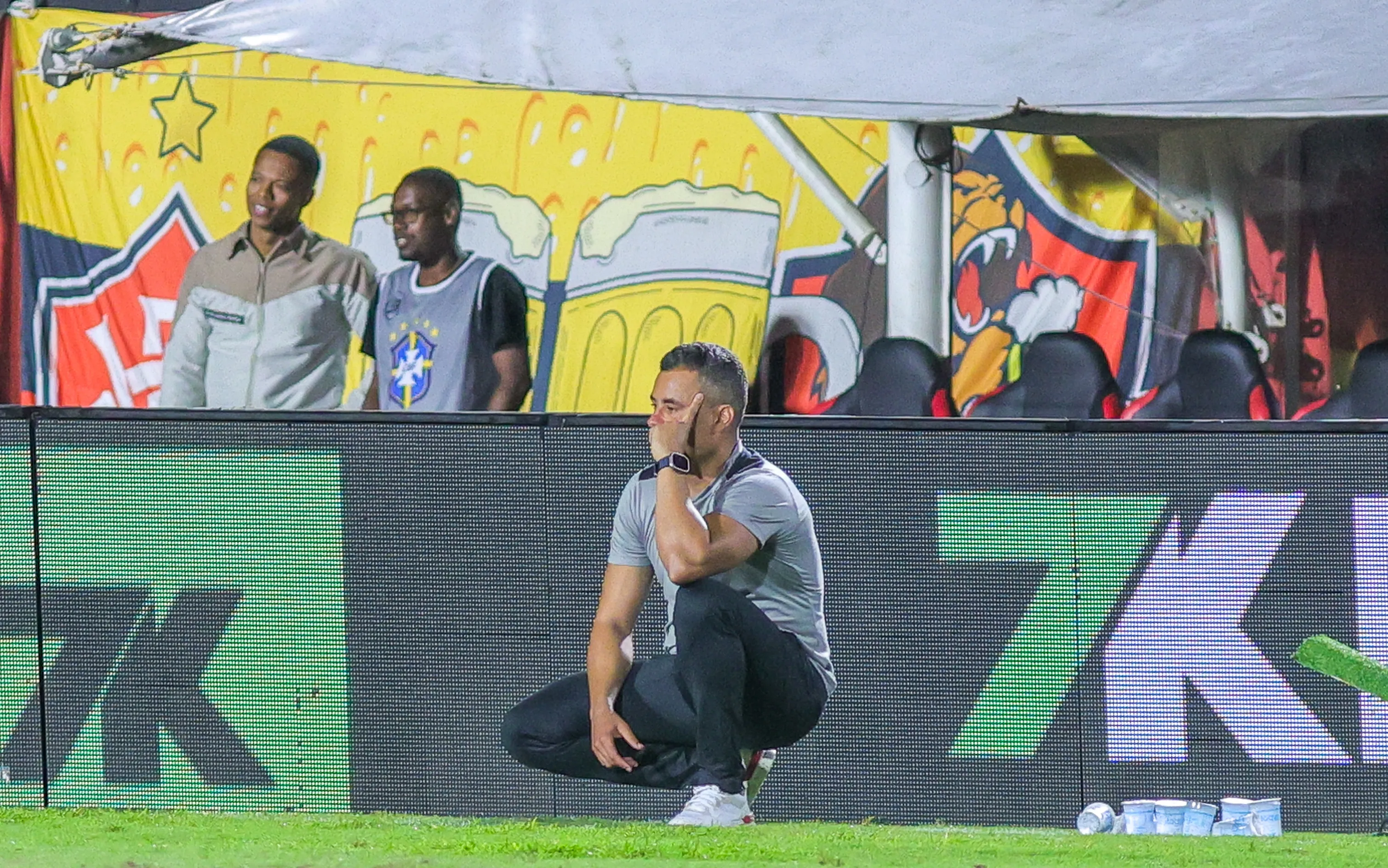 Jair Ventura, técnico do Vitória. Foto: Marcio Jose/AGIF