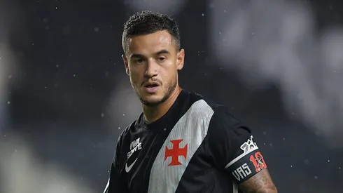Coutinho jogador do Vasco durante partida contra o Chapecoense no estadio Sao Januario pelo campeonato Brasileiro A 2026. Foto: Thiago Ribeiro/AGIF
