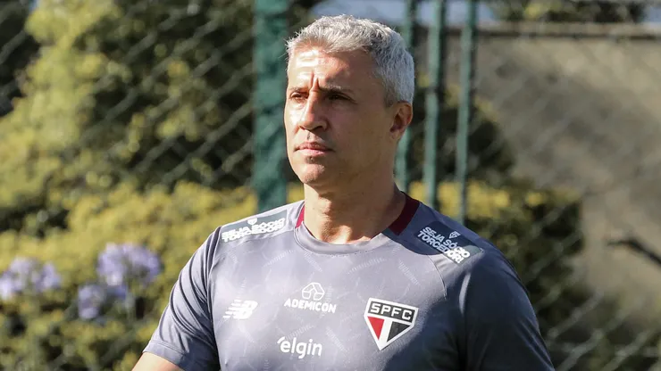 Hernán Crespo, técnico do São Paulo. Foto: Erico Leonan / São Paulo FC
