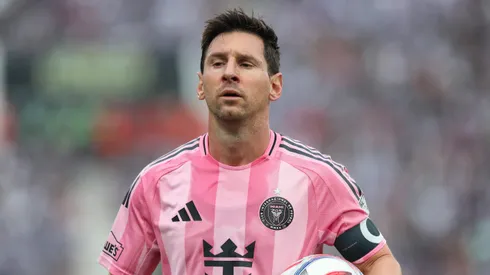 Lionel Messi, jogador do Inter Miami. Foto: Mariana Bazo/Getty Images
