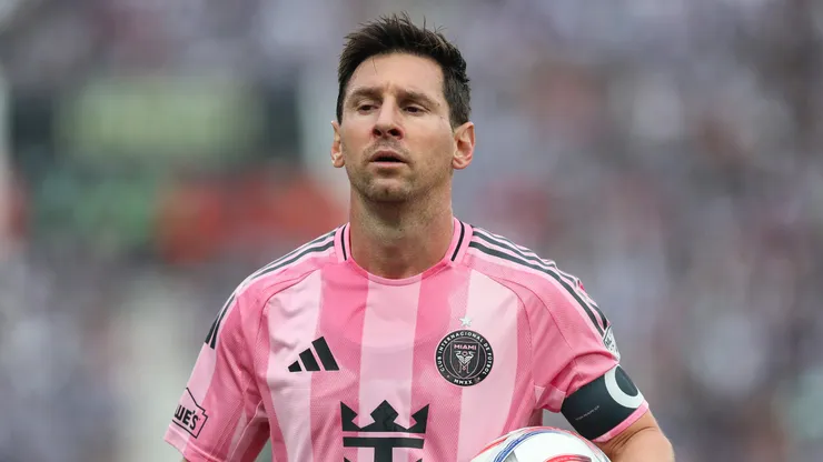 Lionel Messi, jogador do Inter Miami. Foto: Mariana Bazo/Getty Images