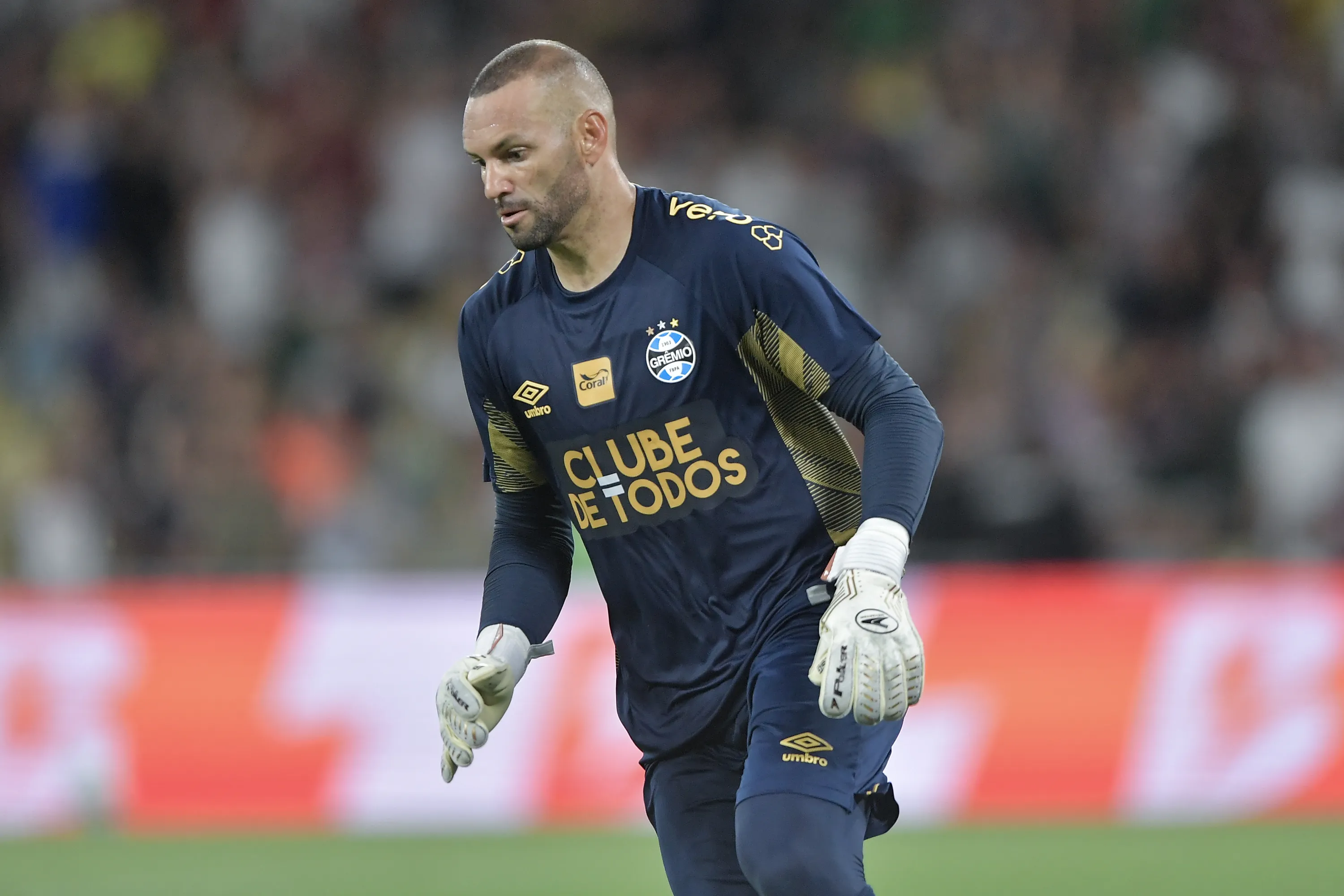 RJ – RIO DE JANEIRO – 28/01/2026 – BRASILEIRO A 2026, FLUMINENSE X GREMIO – Weverton goleiro do Gremio durante partida contra o Fluminense no estadio Maracana pelo campeonato Brasileiro A 2026. Foto: Thiago Ribeiro/AGIF