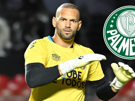 Torcida do Palmeiras critica lance de Weverton