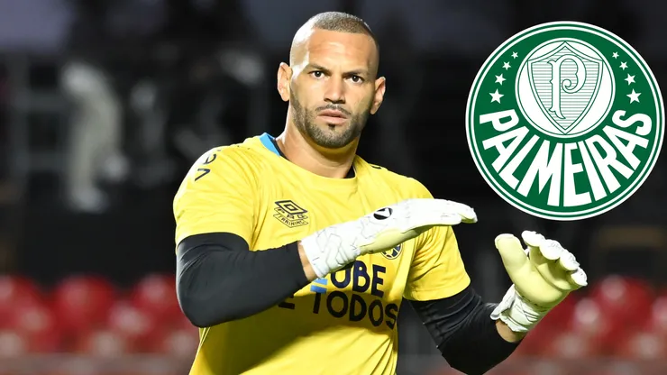Weverton jogador do Grêmio durante aquecimento antes da partida contra o São Paulo no estadio Morumbi pelo campeonato Brasileiro A 2026. Foto: Jota Erre/AGIF