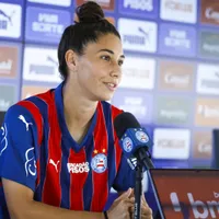 Martina, reforço do Bahia, projeta crescimento na carreira