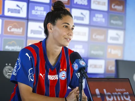 Martina, reforço do Bahia, projeta crescimento na carreira