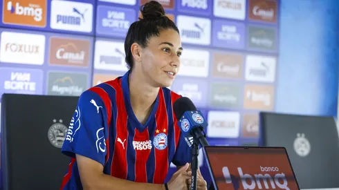 Martina chega ao clube após boa temporada pelo Talleres da Argentina – Foto: Rafael Rodrigues/Bahia