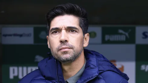 Abel Ferreira técnico do Palmeiras durante partida contra o Ceará no estádio Arena Allianz Parque pelo campeonato Brasileiro A 2025. Foto: Marcello Zambrana/AGIF