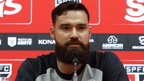 Foto: Rubens Chiri / São Paulo FC – Coronel durante sua apresentação no São Paulo.