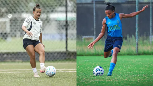 Sereias e Mosqueteiras fazem a sua estreia no Brasileirão Feminino – Foto: Reinaldo Campos/Santos e Caroline Martins/Grêmio