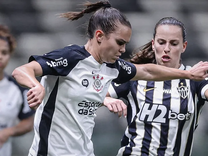 Corinthians vence o Atlético-MG por 1 a 0 pelo Brasileirão Feminino