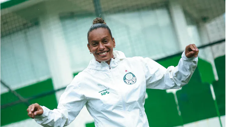 Rosana Augusto, do Palmeiras (Foto: Paloma Cassiano/Palmeiras/by Canon)