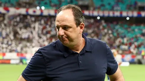 Rogerio Ceni tecnico do Bahia durante partida contra o Barcelona no estadio Arena Fonte Nova pelo campeonato Baiano 2026. Foto: Marcio Jose/AGIF