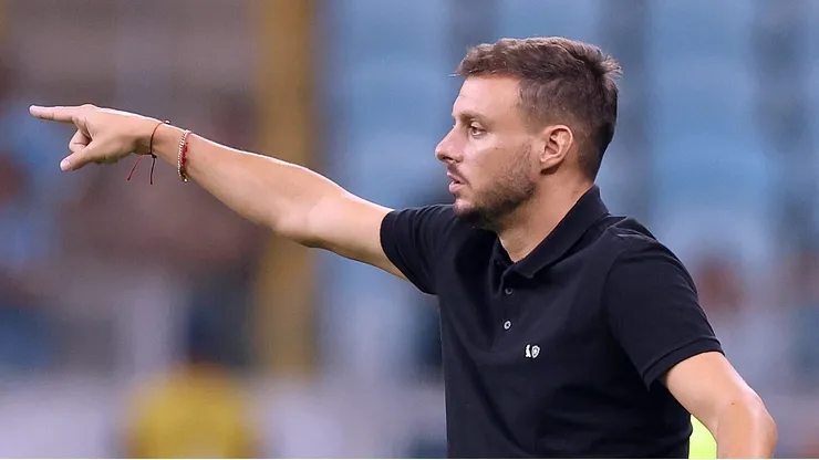 Martín Anselmi, técnico do Botafogo. Foto: Vitor Silva/Botafogo
