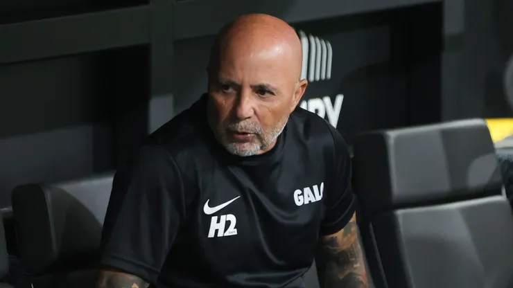 Jorge Sampaoli tecnico do Atletico durante partida contra o Remo no estadio Arena MRV pelo campeonato Brasileiro A 2026. Foto: Gilson Lobo/AGIF