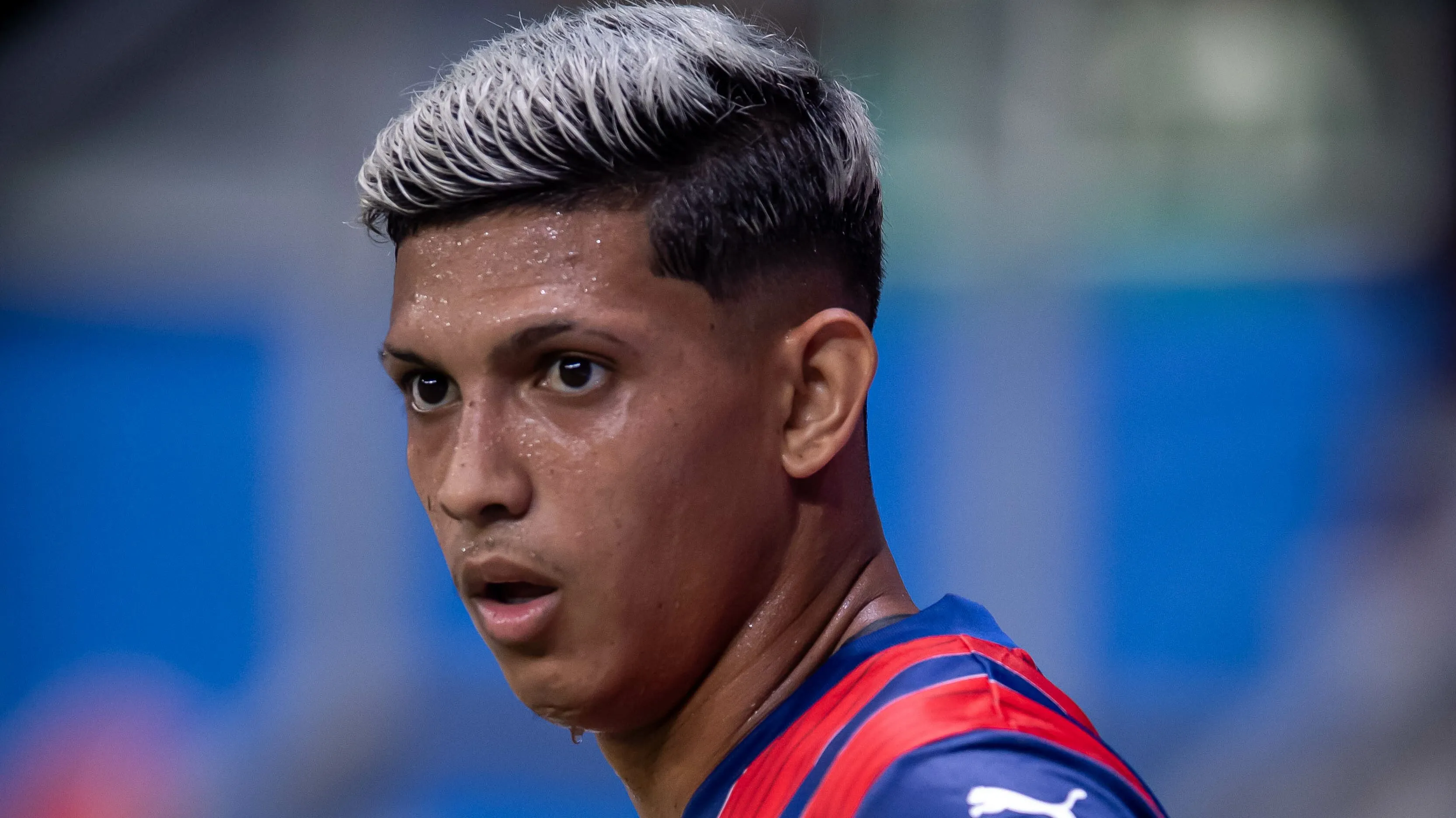 Erick Pulga, atacante do Bahia. Foto: Jhony Pinho/AGIF