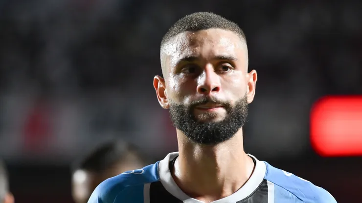 Wagner Leonardo jogador do Grêmio durante partida contra o São Paulo no estádio Morumbi pelo campeonato Brasileiro A 2026. Foto: Jota Erre/AGIF