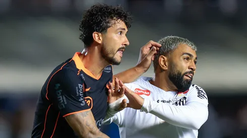 Santos x Corinthians. Foto: Marcello Zambrana/AGIF