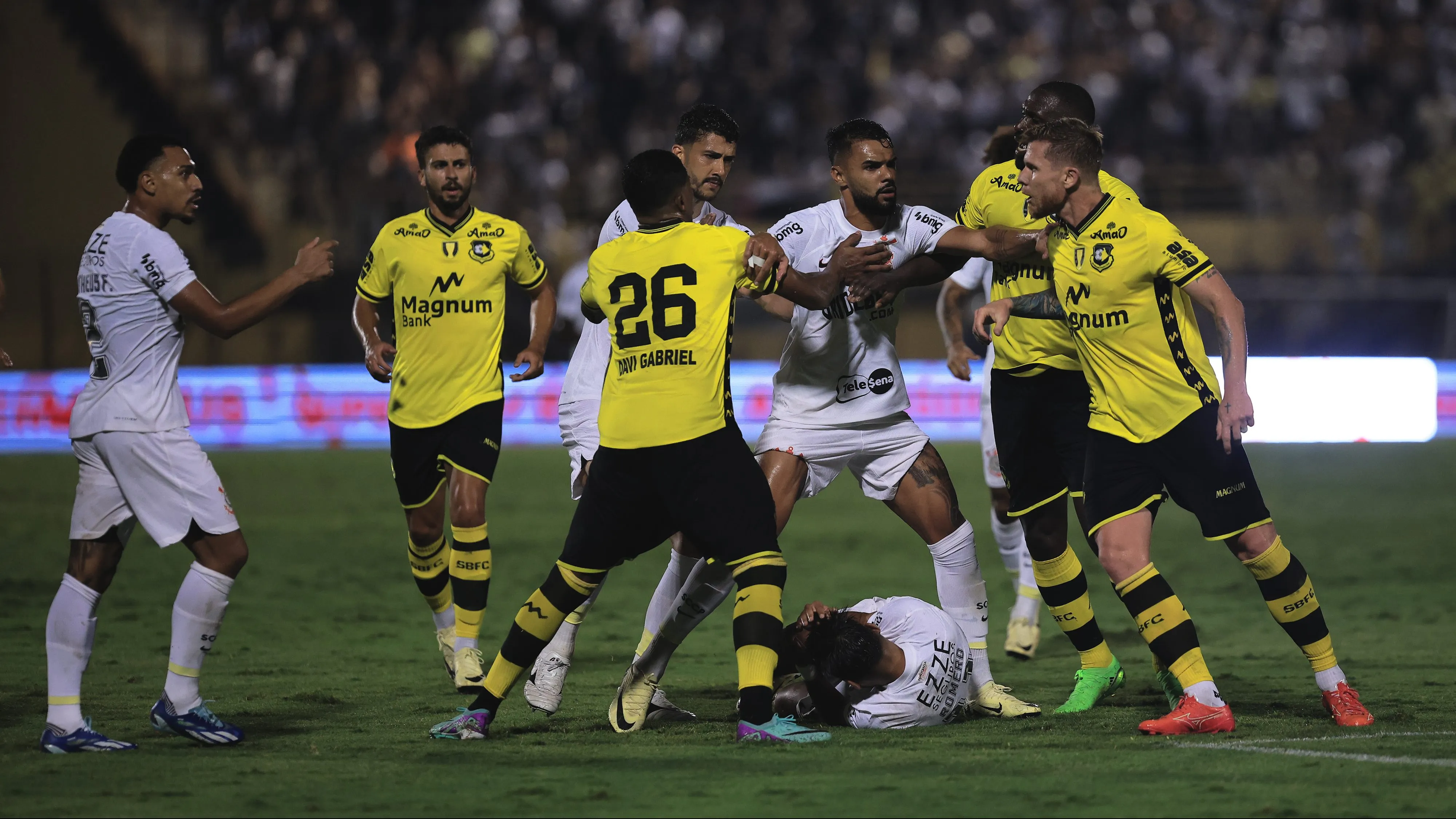 São Bernardo x Corinthians. Foto: Ettore Chiereguini/AGIF