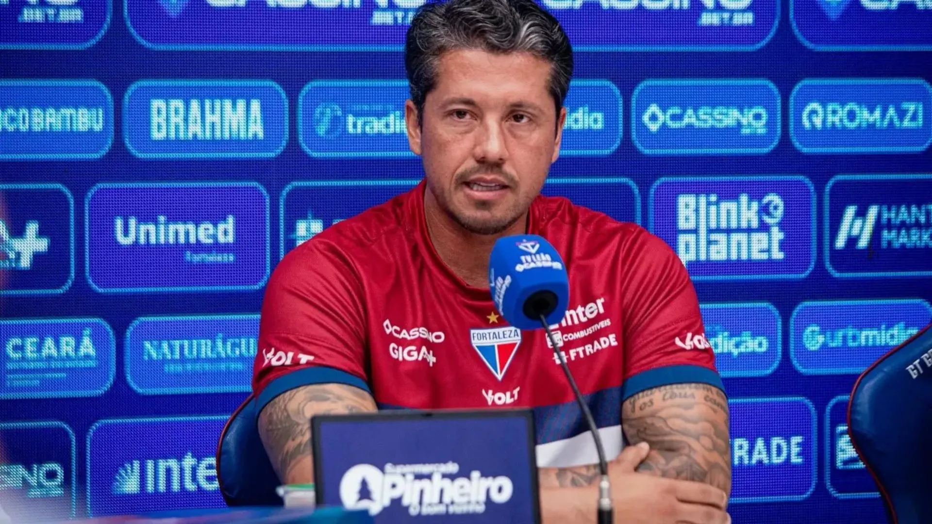 Thiago Carpini, técnico do Fortaleza