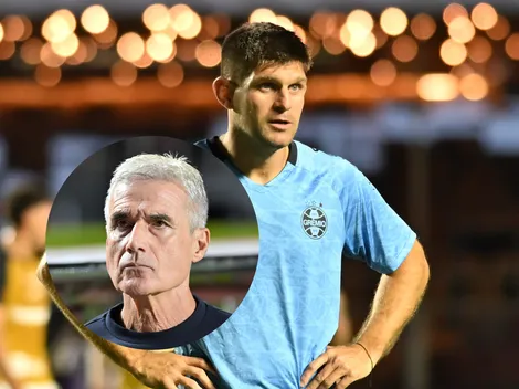Luis Castro explica Kannemann no banco em Grêmio x Juventude