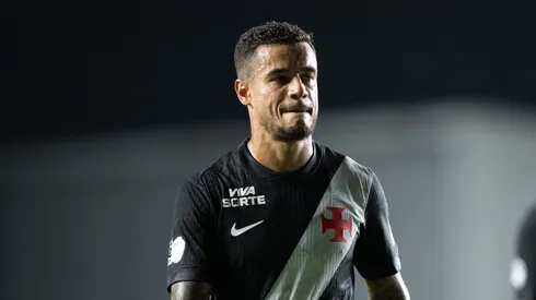 Coutinho jogador do Vasco durante partida contra o Volta Redonda no estadio Sao Januario pelo campeonato Carioca 2026. Foto: Jorge Rodrigues/AGIF