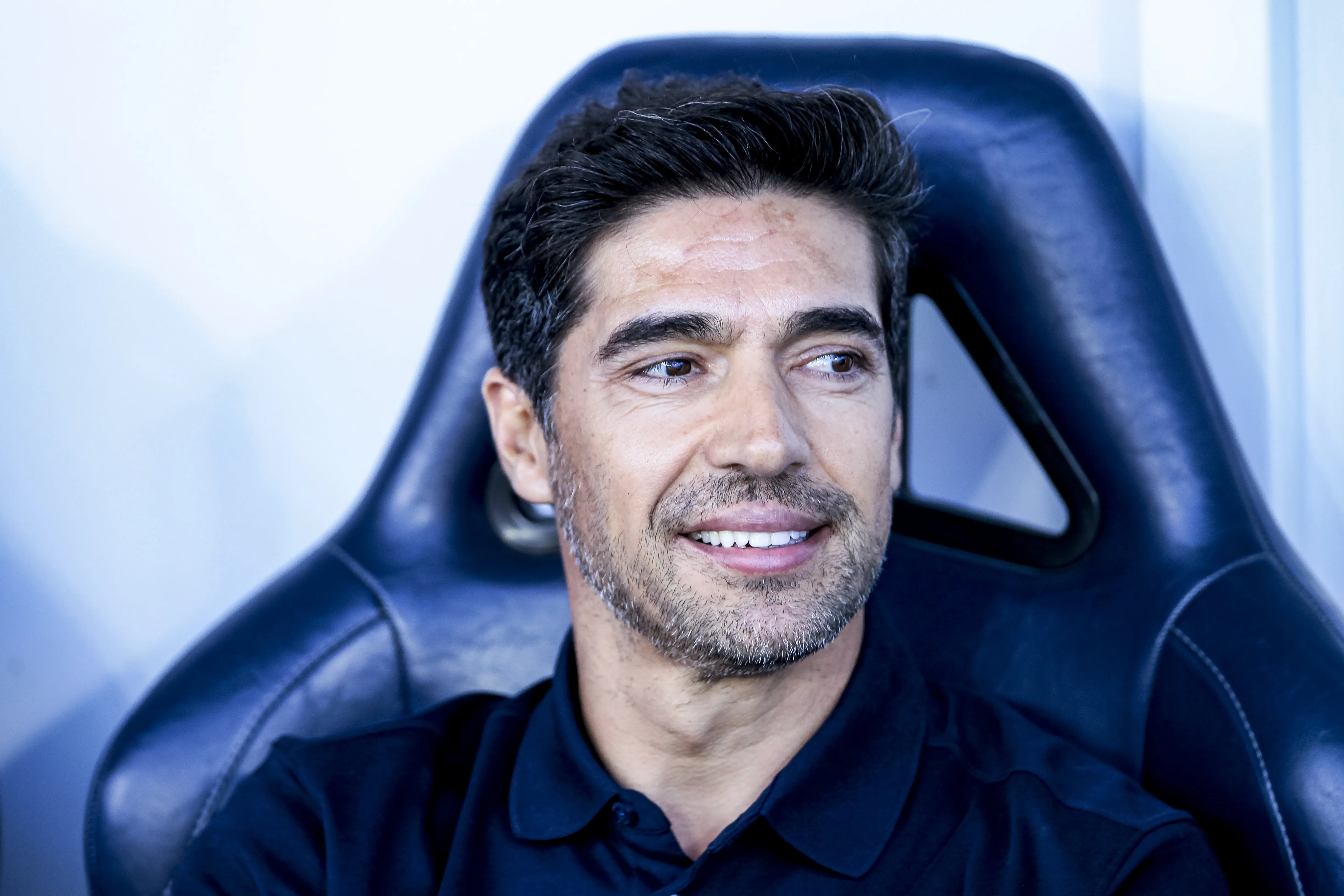 Abel Ferreira tecnico do Palmeiras durante partida contra o Sao Paulo no estadio Arena Barueri pelo campeonato Paulista 2026. Foto: Marco Miatelo/AGIF