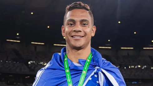 Bryan Garcia, campeão da Copa do Brasil pelo Cruzeiro. Foto: Reprodução Instagram @bryangarcia