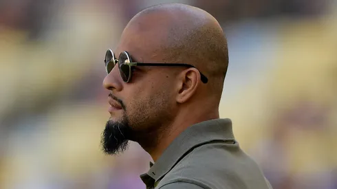 Felipe Melo durante partida entre Fluminense e Botafogo no Brasileirão de 2024.