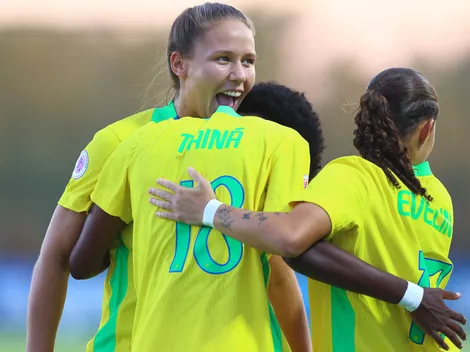 Brasil vence o Paraguai por 3 a 1 pelo Sul-americano feminino sub-20