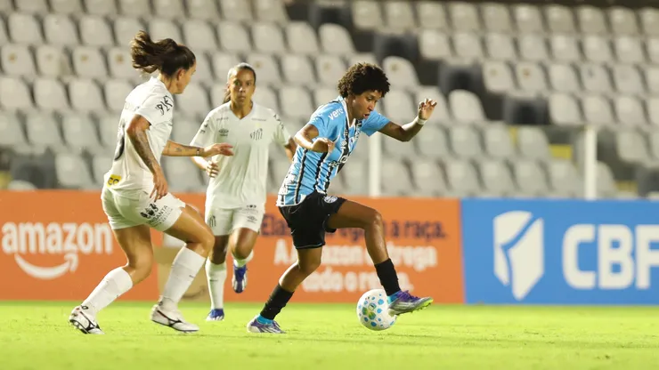 Santos garante seus primeiros três pontos no Brasileirão Feminino - Foto: Rodrigo Fatturi/Grêmio FBPA
