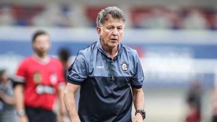 Juan Carlos Osorio tecnico do Remo durante partida contra o Aguia de Maraba no estadio Mangueirao pelo campeonato [COMPETICAO]. Foto: Marcos Junior/AGIF