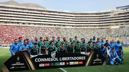 Elenco Palmeirense na final da Libertadores da América. (Photo by Hector Vivas/Getty Images)