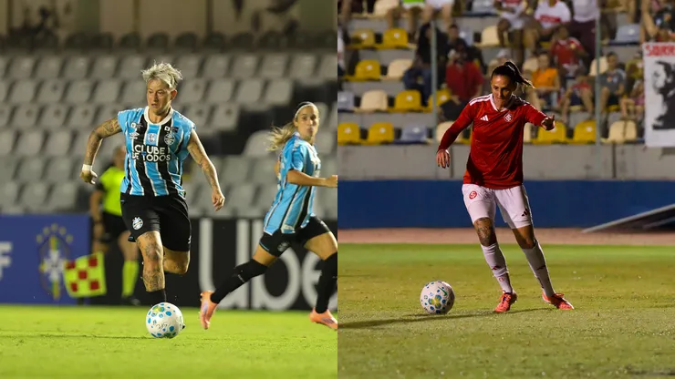 Dupla Gre-Nal perdem na 1ª rodada do Brasileirão Feminino - Foto: Rodrigo Fatturi/Grêmio e Lara Vantzen/Internacional