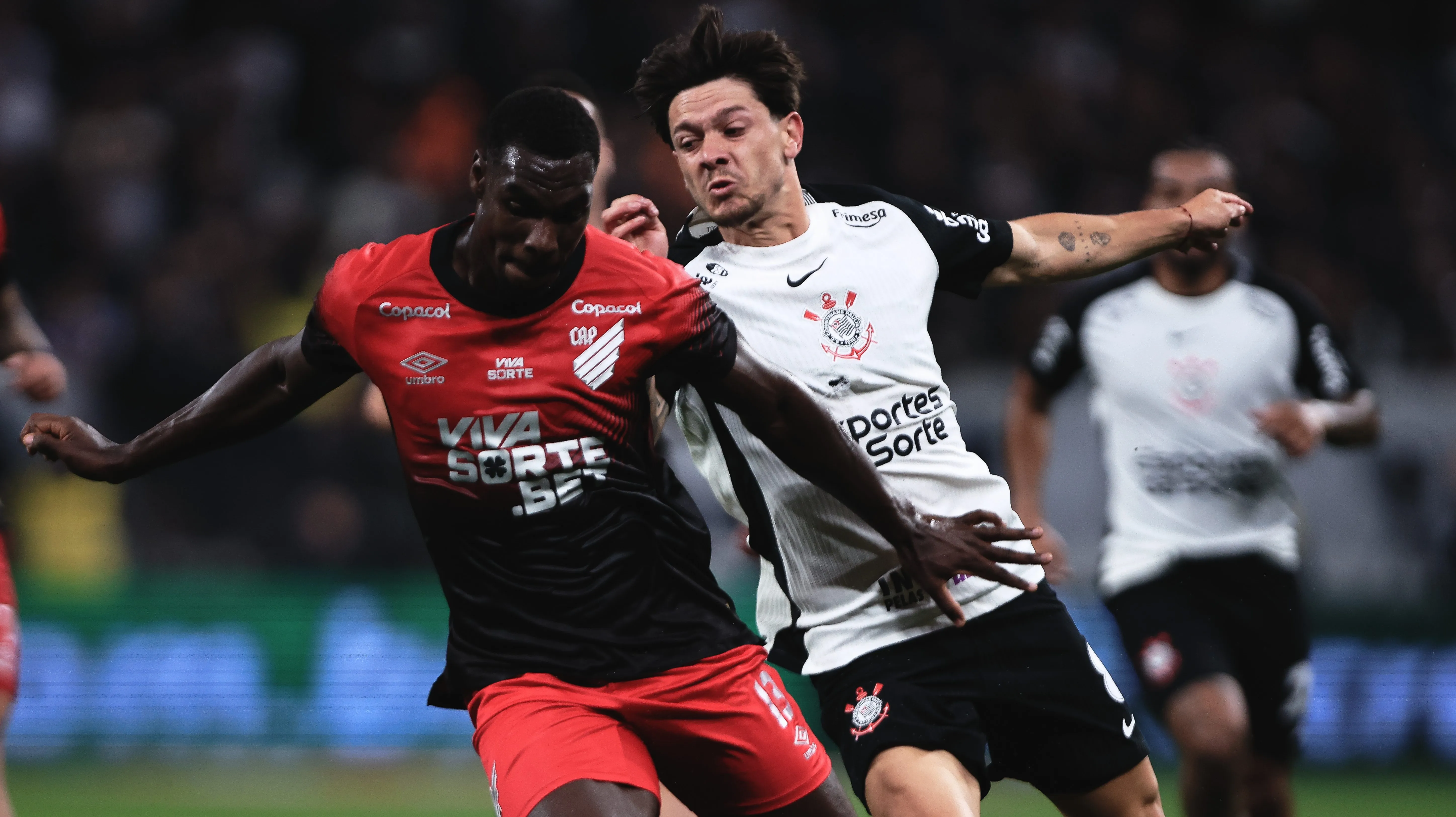 Athletico-PR x Corinthians. Foto: Ettore Chiereguini/AGIF