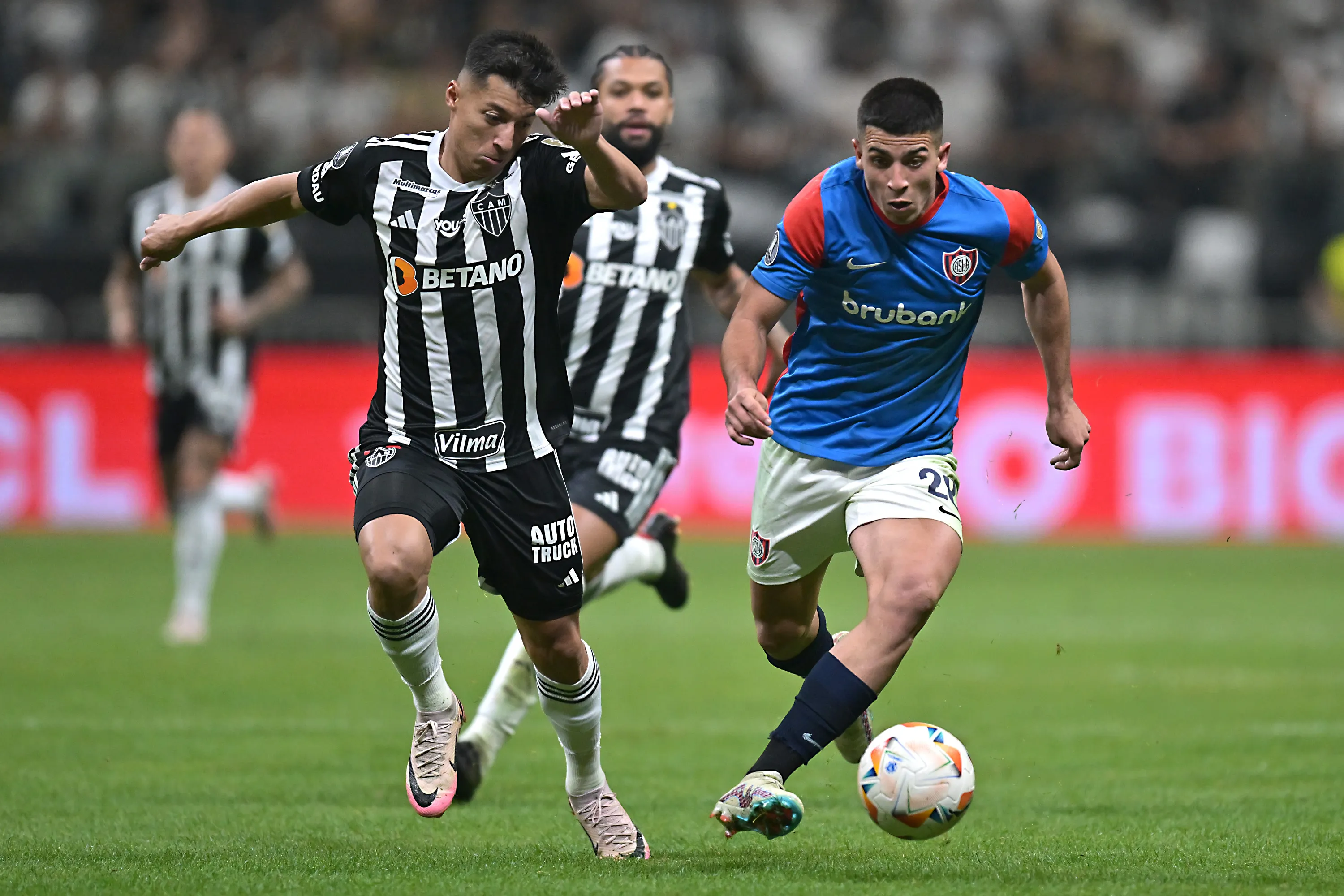 Alexis Cuello atuando em Atlético-MG x San Lorenzo em 2024 – (Photo by Pedro Vilela/Getty Images)