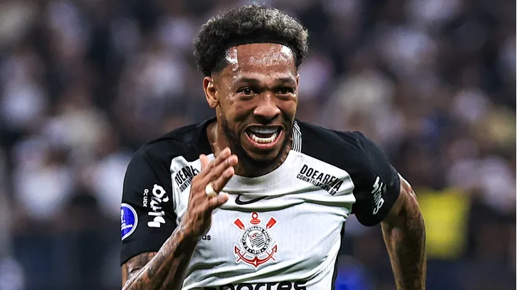 Jose Martinez jogador do Corinthians durante partida contra o America de Cali no estadio Arena Corinthians pelo campeonato Copa Sul-americana 2025. Foto: Fabio Giannelli/AGIF